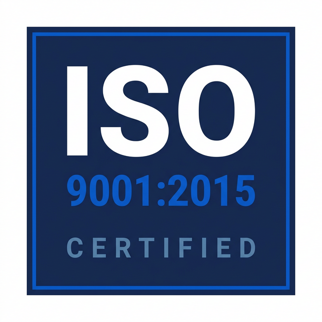 ISO 9001:2015 Certified